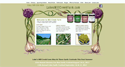 Desktop Screenshot of lukesmillcreekfarm.com